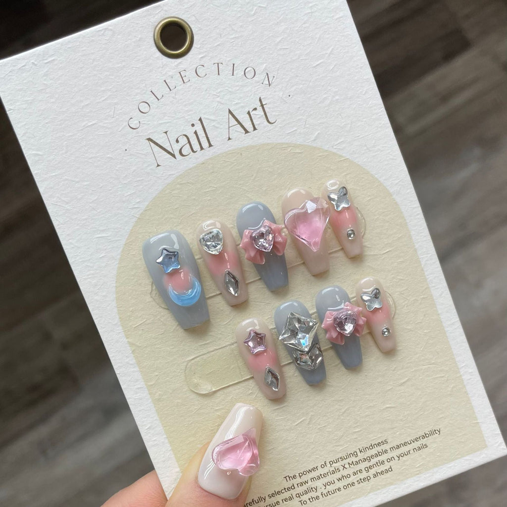 Elevate Your Look with 1024 Handmade Press-On Nails – Instant Glamour at Home
