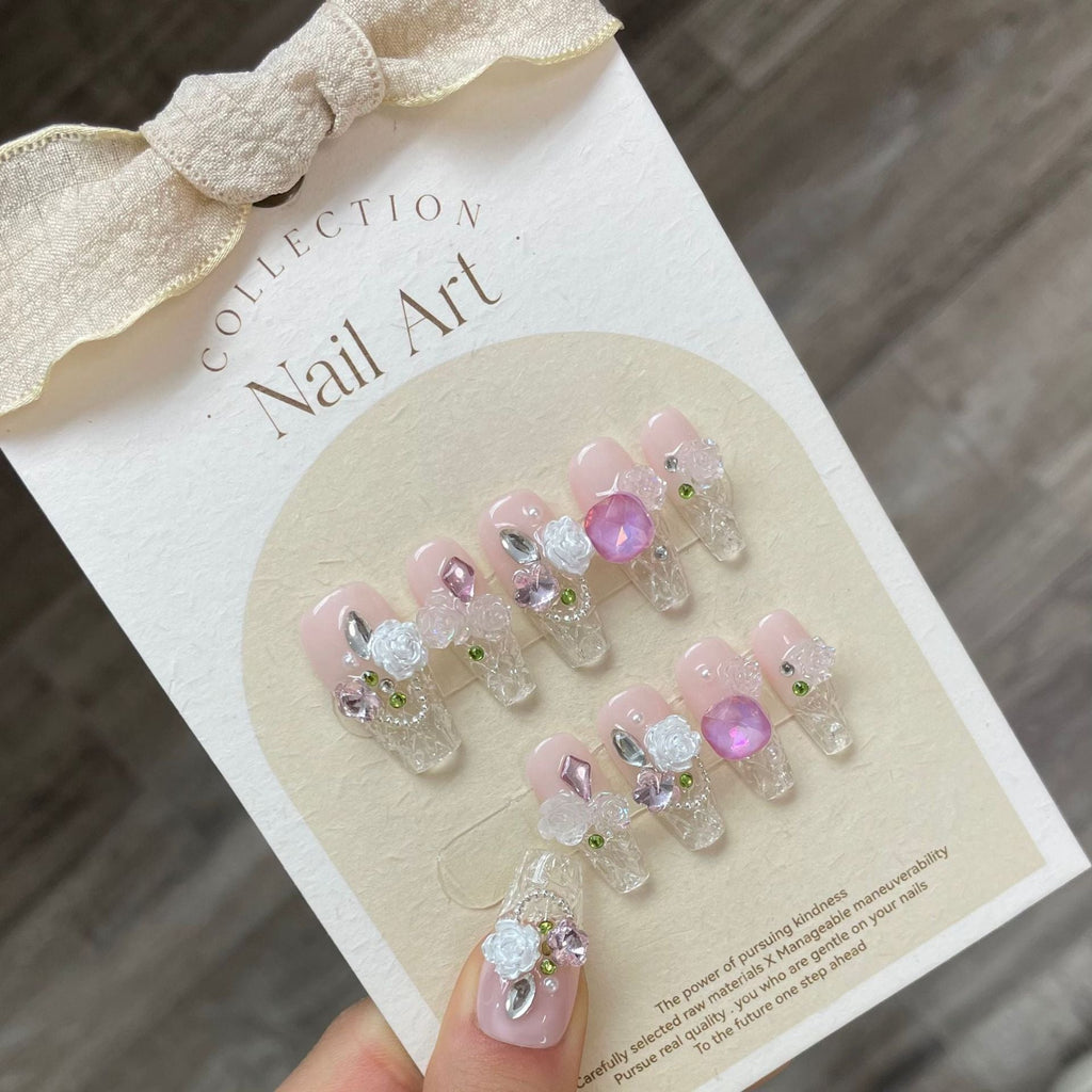 Elevate Your Look with 1024 Handmade Press-On Nails – Instant Glamour at Home